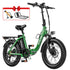 Vitilane U3 Full Suspension Foldable Fat Tire Bicicletta elettrica GARANZIA ITALIANA